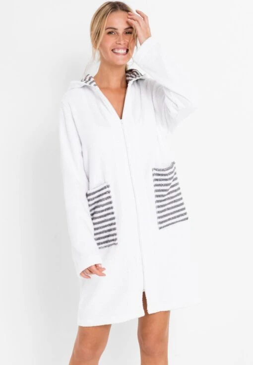 AccappatoioWeiß Donna Intimo Notte E Loungewear B3D81P000-A11