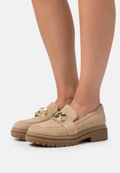 MICHAEL Michael Kors Parker Lug LoaferScarpe Senza LacciCamel Donna Scarpe Piatte MK111E04V-B11