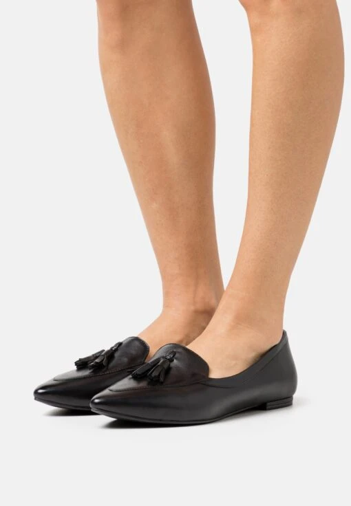 Anna Field LeatherBallerineBlack Donna Ballerine AN611A1BT-Q11