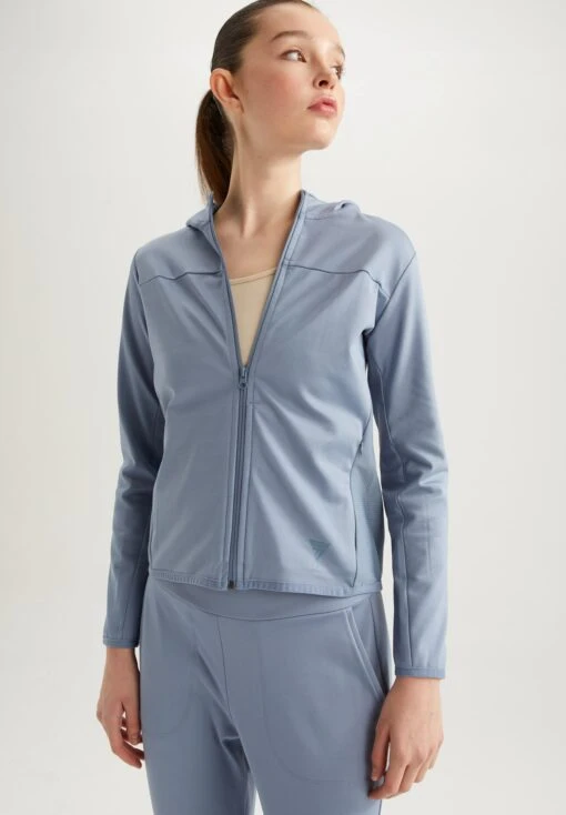 DeFacto Standart FitGiacca SportivaBlue Donna Giacche E Blazer DEZ21J0K5-K11