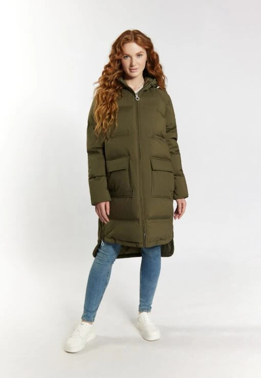 Dreimaster Mit Wattierung KilataCappotto InvernaleMilitäroliv Donna Cappotti 4DR21U0N9-N11