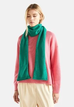 With Wavy TubulSciarpaGreen Donna Sciarpe 4BE51G03J-M11
