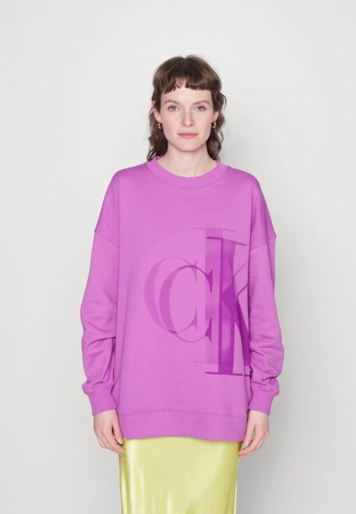 Calvin Klein Jeans LightboxFelpaIris Orchid Donna Felpe C1821J0BX-I11