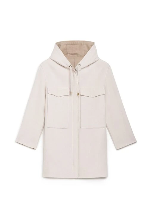 DoubleCappotto CortoWhite Donna Cappotti MNZ21G00F-A11