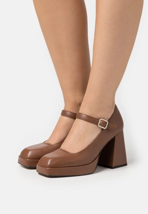 ANGEL ALARCON Scarpe Con Plateau - Vaqueta Dream