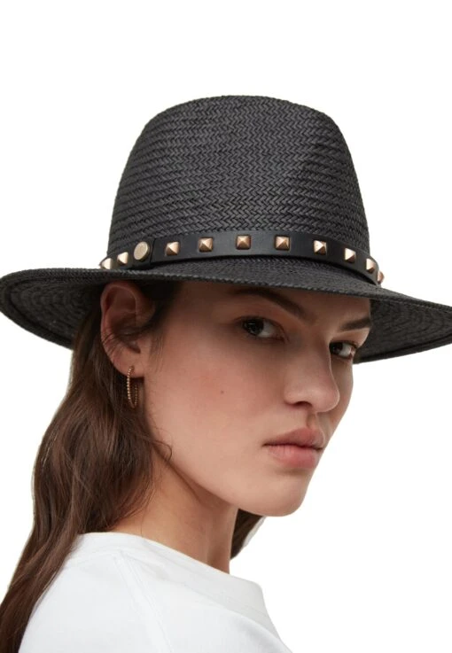 AllSaints Pyramid StudsCappelloOxford Donna Cappelli E Foulard A0Q51B004-Q11