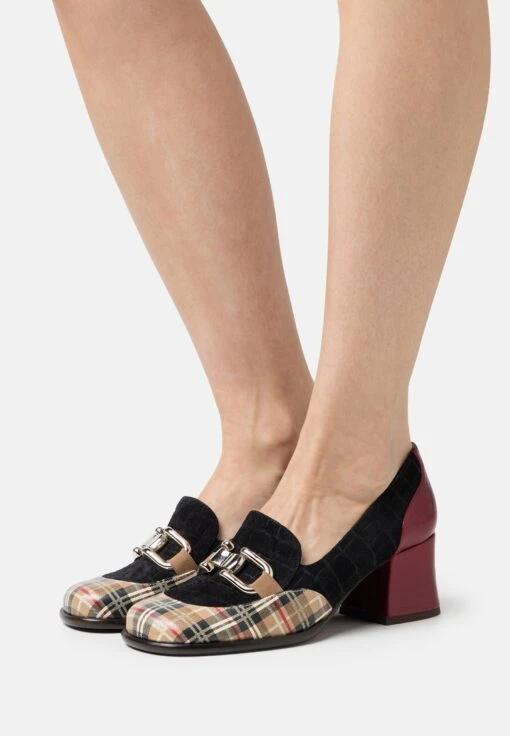 Chie Mihara MicocoDecolletéScotch Classic/Black/Granate Donna Scarpe Con Tacco CH211B0CX-B11