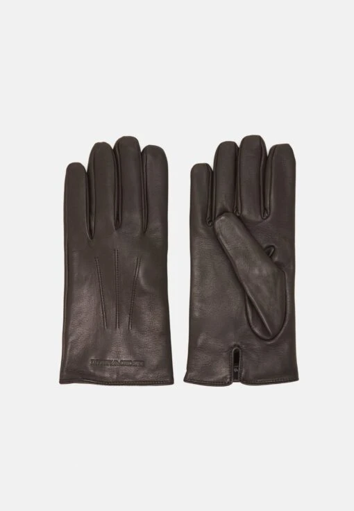 Emporio Armani Guanto Con Baguette Gloves UnisexGuantiBrown Donna Guanti EA854A001-O11
