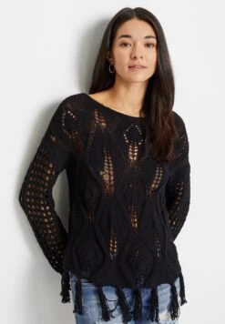 AjourMaglioneBlack Donna Maglieria B3D21I0Y2-Q11