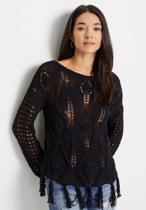 AjourMaglioneBlack Donna Maglieria B3D21I0Y2-Q11