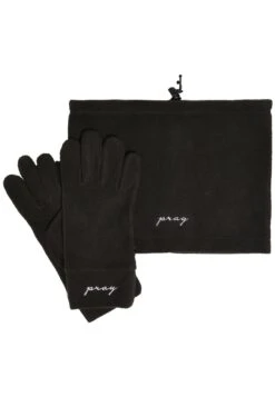 Mister Tee Set - Guanti - Black