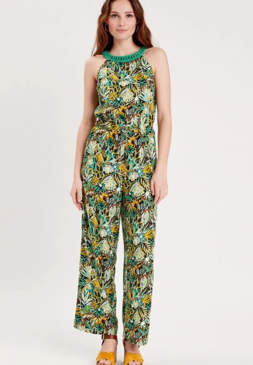 Ärmelloser Tuta JumpsuitJaune Foncé Donna Tute Jumpsuit C2P21E0BW-T11