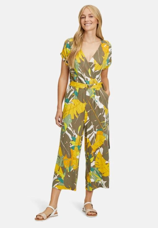 Betty Barclay Mit EingrifftaschenTuta JumpsuitKhaki Yellow Donna Tute Jumpsuit 2BE21T00N-T11
