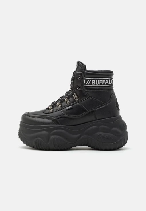 Buffalo Blader Hiking BootStivaletti Con PlateauBlack Donna Stivaletti BU311A0XB-Q11