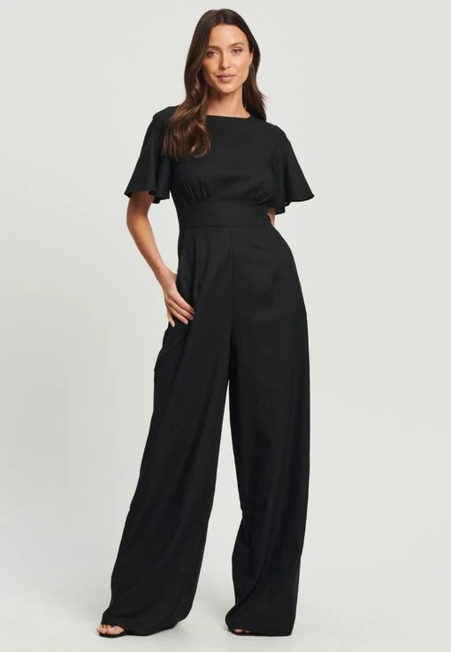 Calli TashiTuta JumpsuitBlack Donna Tute Jumpsuit CFY21T00X-Q11